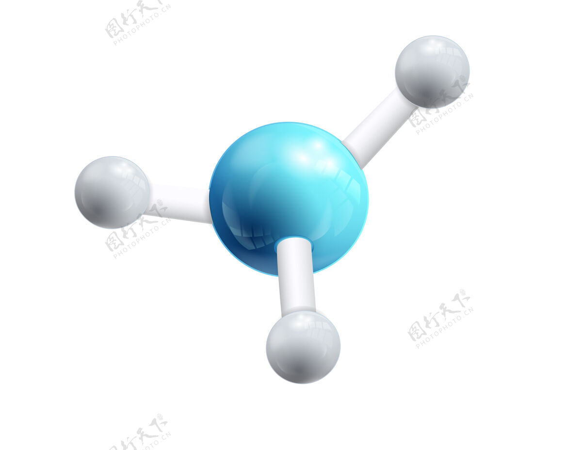 试剂三维结构化学式对象原子配方酒精