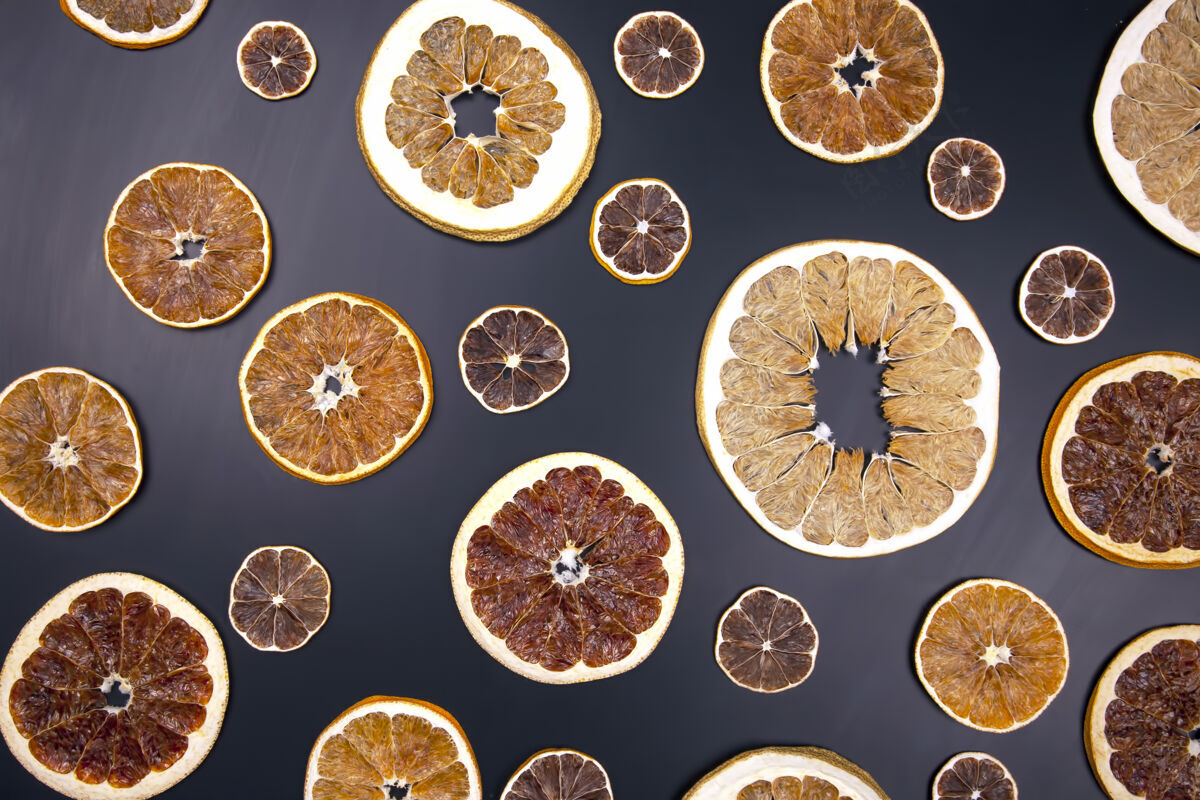 食物各种柑橘类水果的干片维生素柑橘类水果的健康食品健康葡萄柚营养