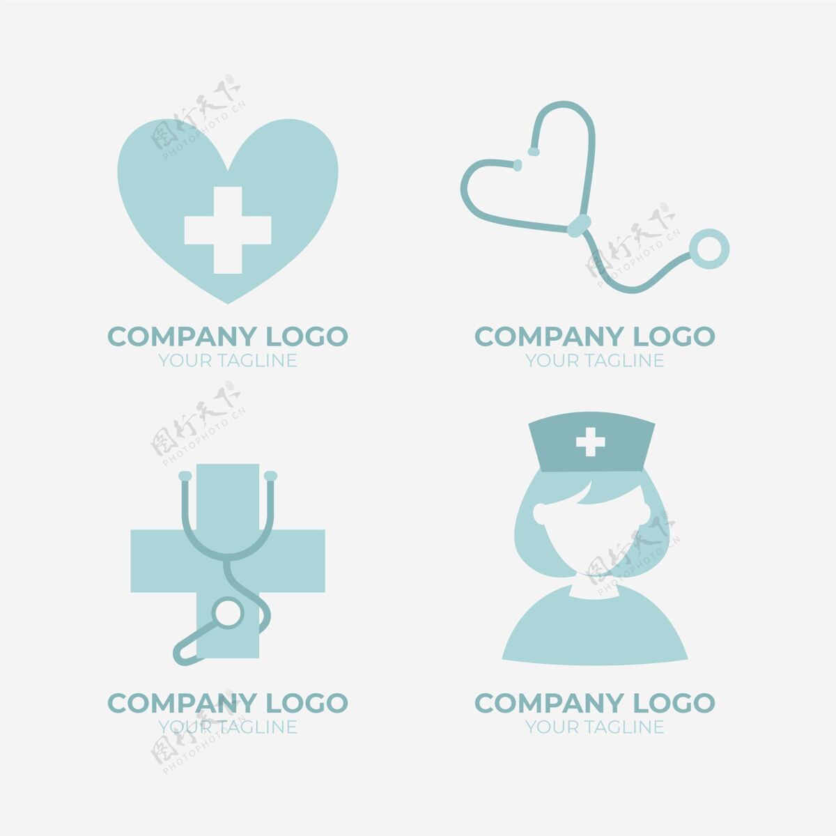 商标护士标志模板收集企业商业标识平面设计