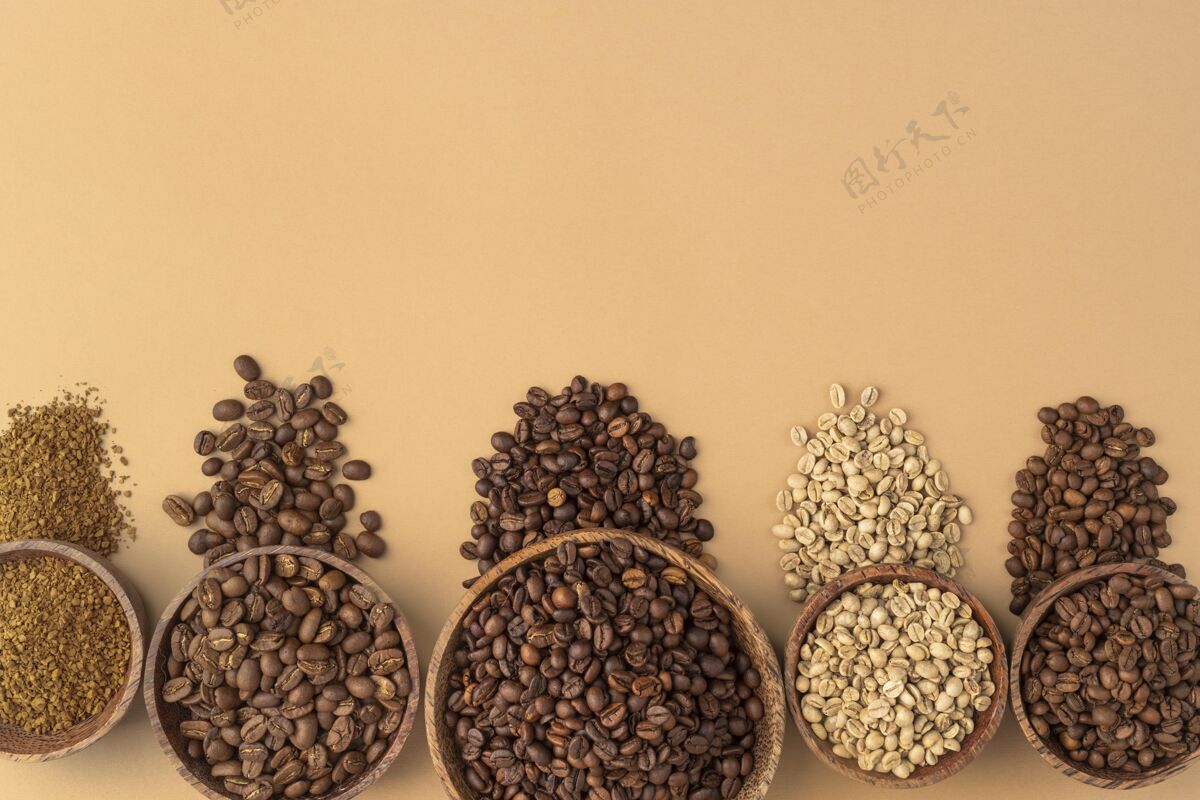 咖啡豆咖啡豆碗咖啡碗复制空间