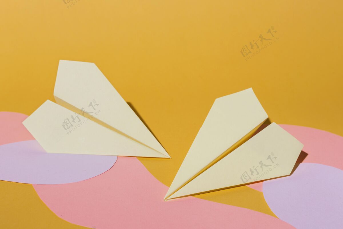 平面平面布置纸飞机旅游旅游分类