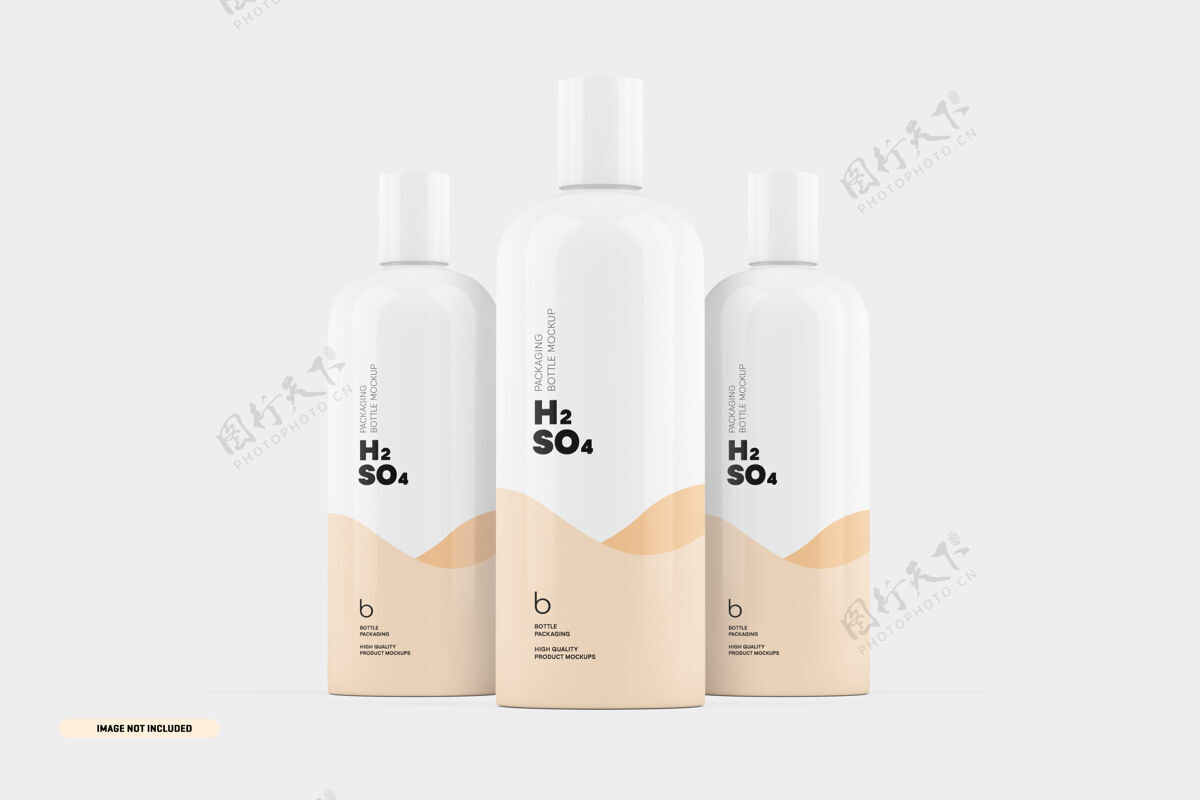 包装洗发水瓶包装模型品牌品牌洗发水