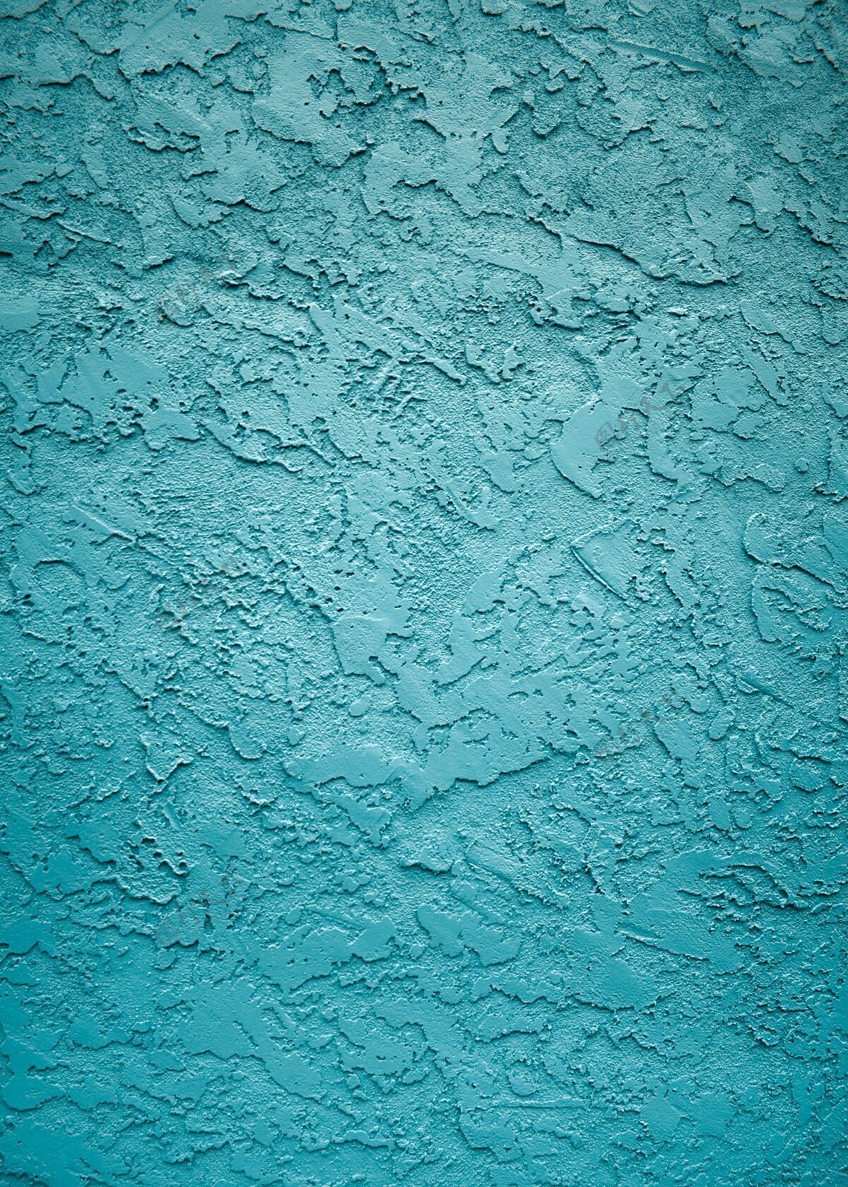 表面用漂亮的蓝色颜料垂直拍摄墙壁的纹理和图案肮脏结构细节