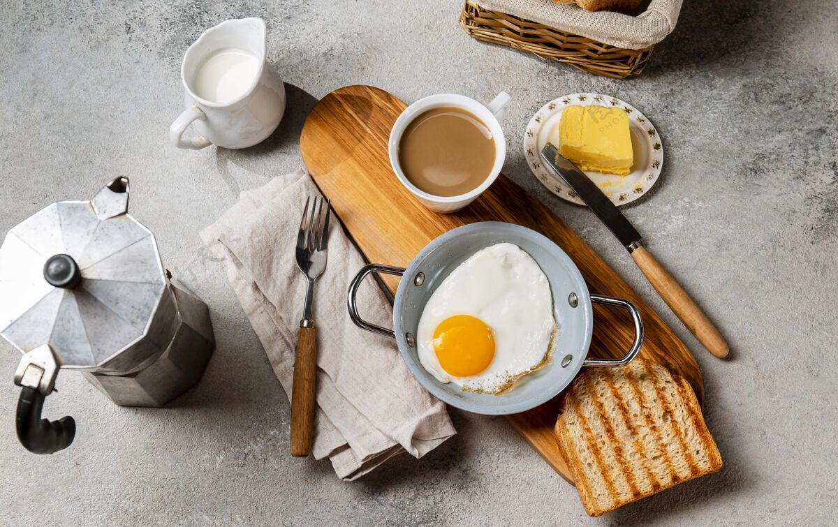 厨房平躺营养早餐餐组成营养组成食物