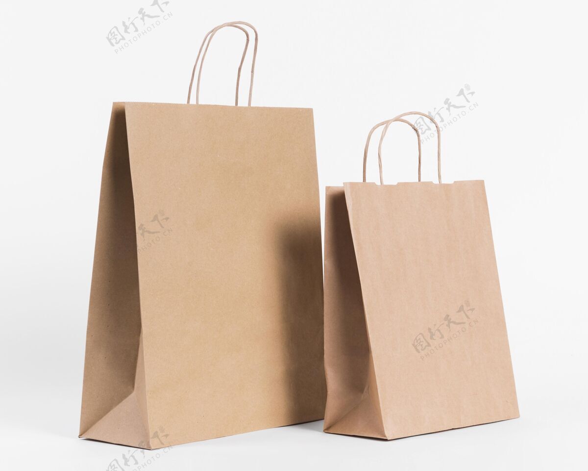 包装纸袋概念模型纸张包装设计购物